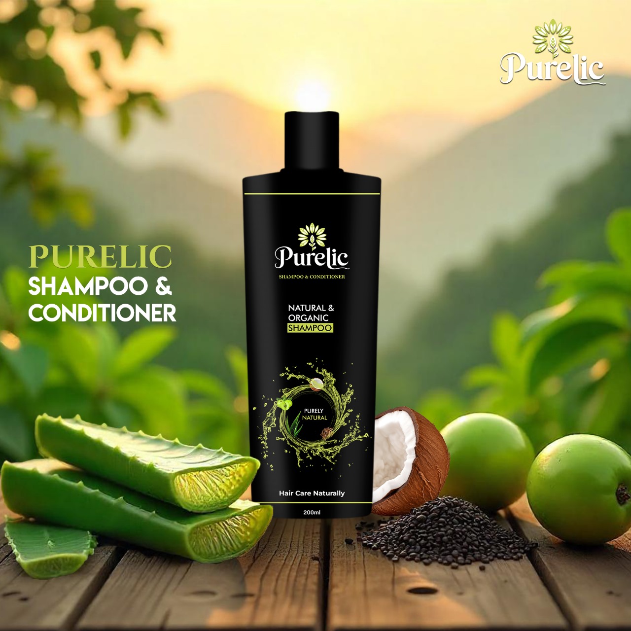 Purelic Shampoo & Conditioner